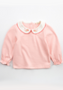 Tarta Peter pan Collar Top