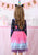 Moon Mermaid Print Dress