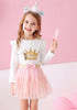 Star Sequins Skirt Tulle Skirt
