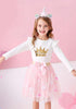 Multilayer Tulle Tutu Skirt With Bow